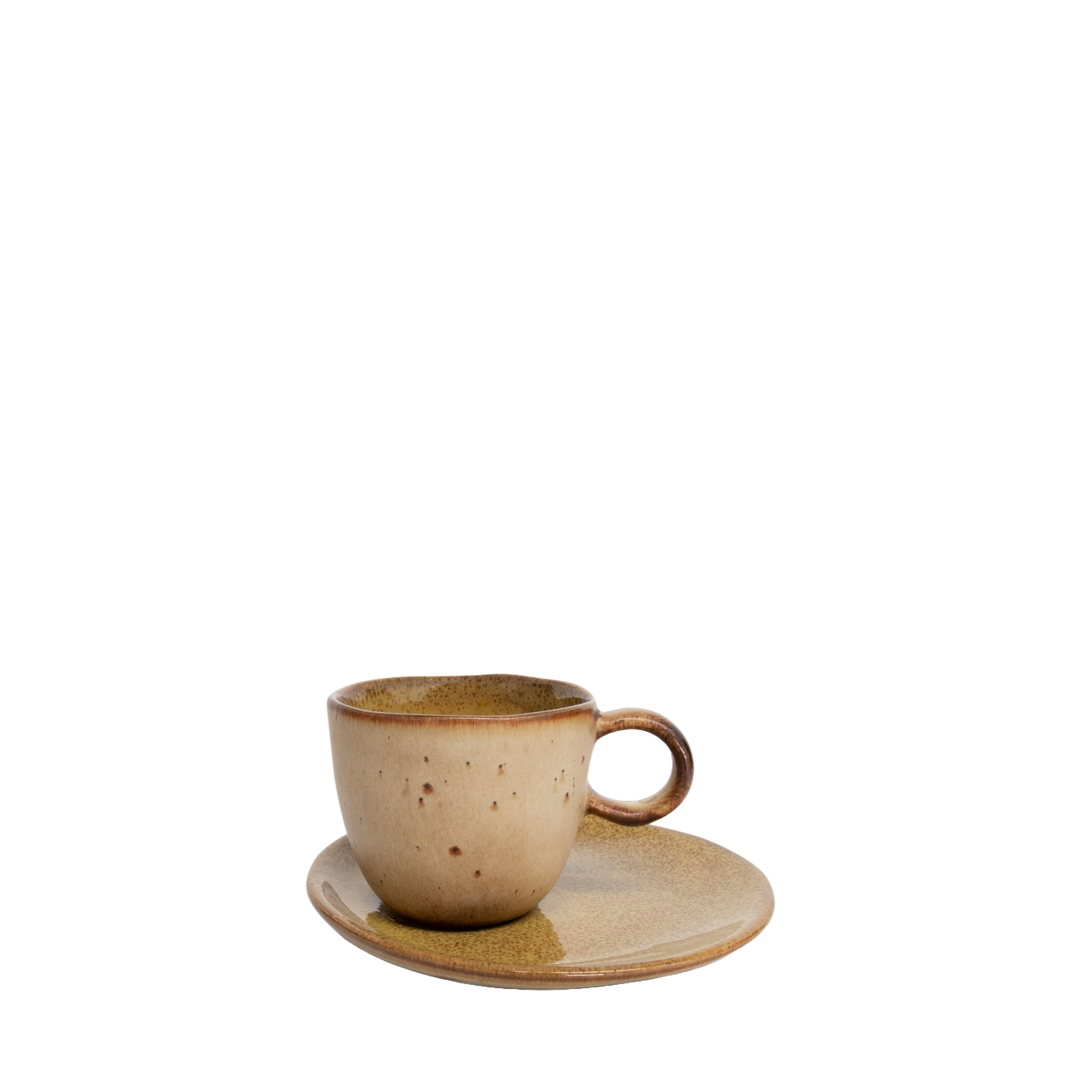 Flower Seed Amereio Tasse mit Untertasse Groß 2er Set