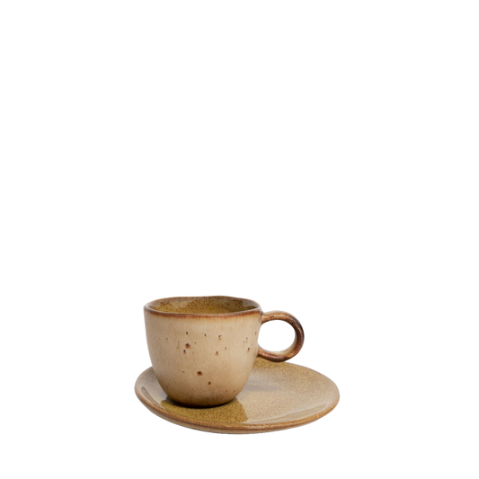 Flower Seed Amereio Tasse mit Untertasse Groß 2er Set