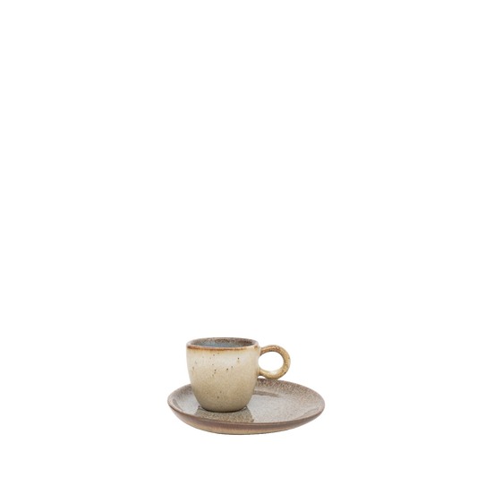 Flower Seed Claro Tasse mit Untertasse Klein 2er Set