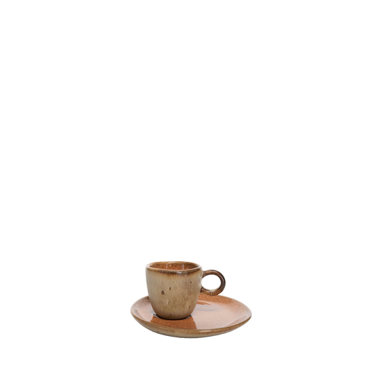 Flower Seed Larania Tasse mit Untertasse Klein 2er Set